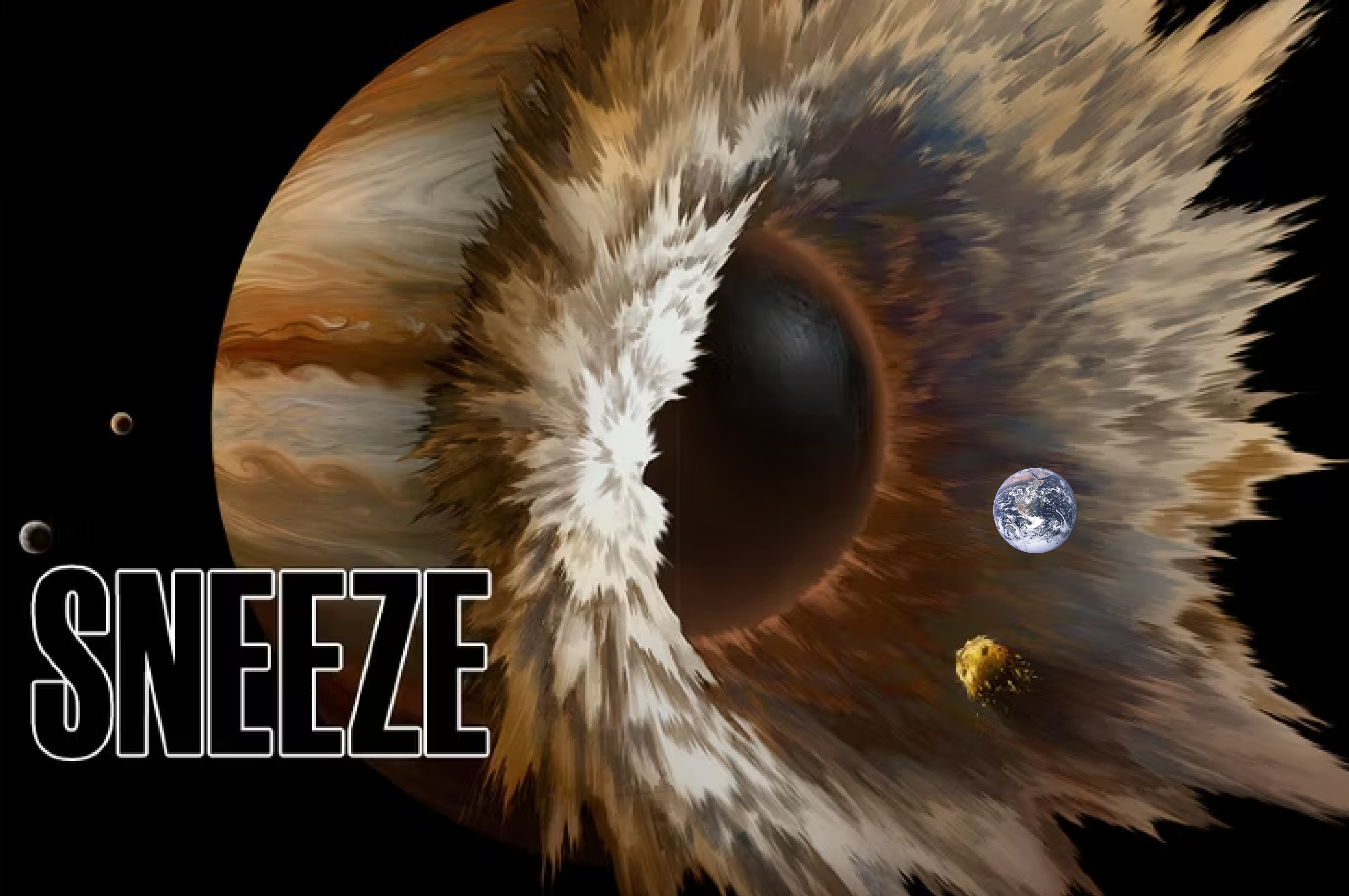 The Serious Sneeze Destroying Half Of Jupiter