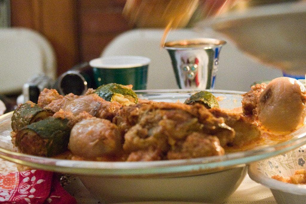 Lamb And Matzo Are Part Of The Jewish Passover Tradition