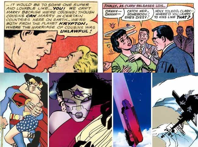 Superman's Kissing Cousin And Tsunami-Causing Sex With Wonder Woman