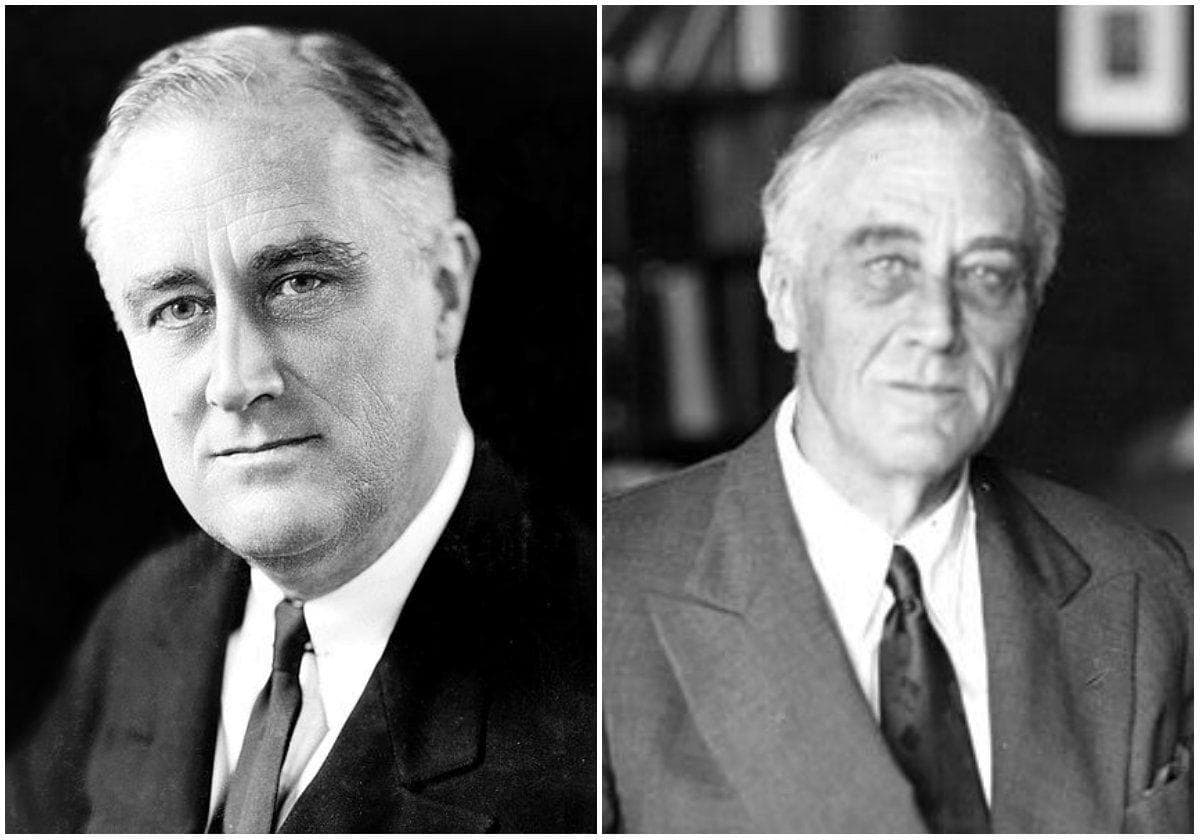Franklin D. Roosevelt is listed (or ranked) 2 on the list U.S. Presidents Before and After Major Historical Events