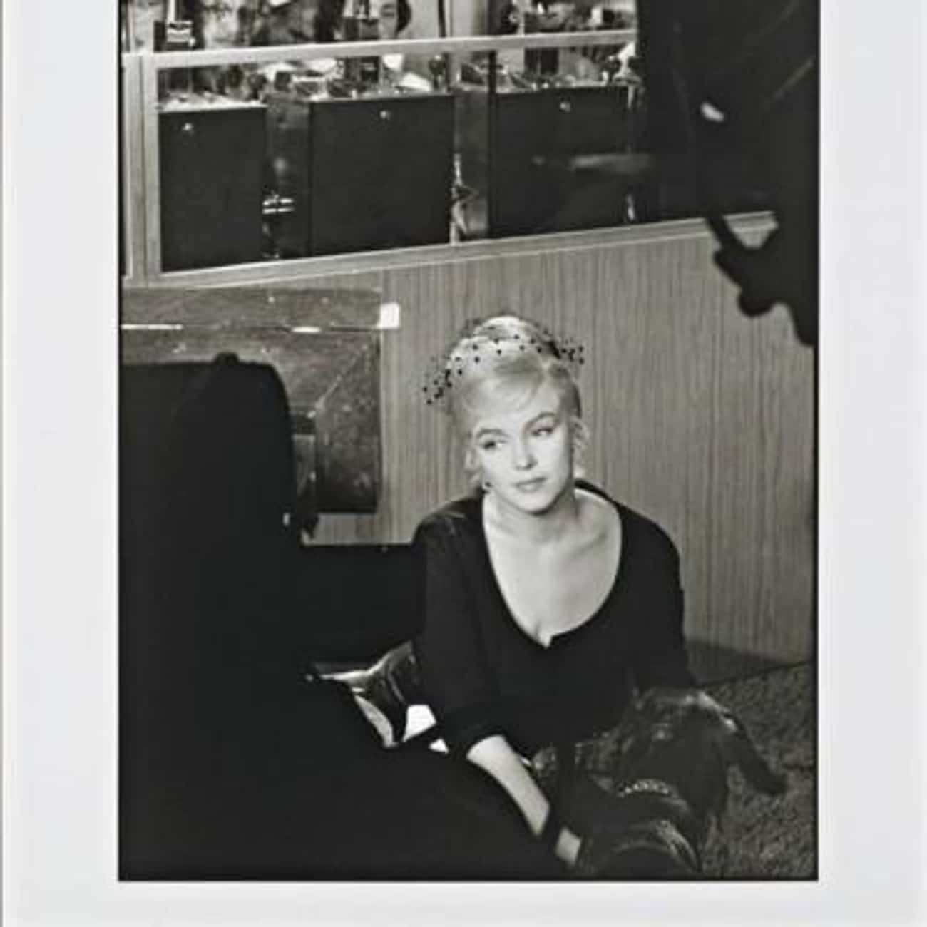 Untitled [Marilyn Monroe during the filming of the
