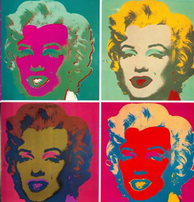 Marilyn Monroe is listed (or ranked) 1 on the list Andy Warhol's Greatest Works Of Art