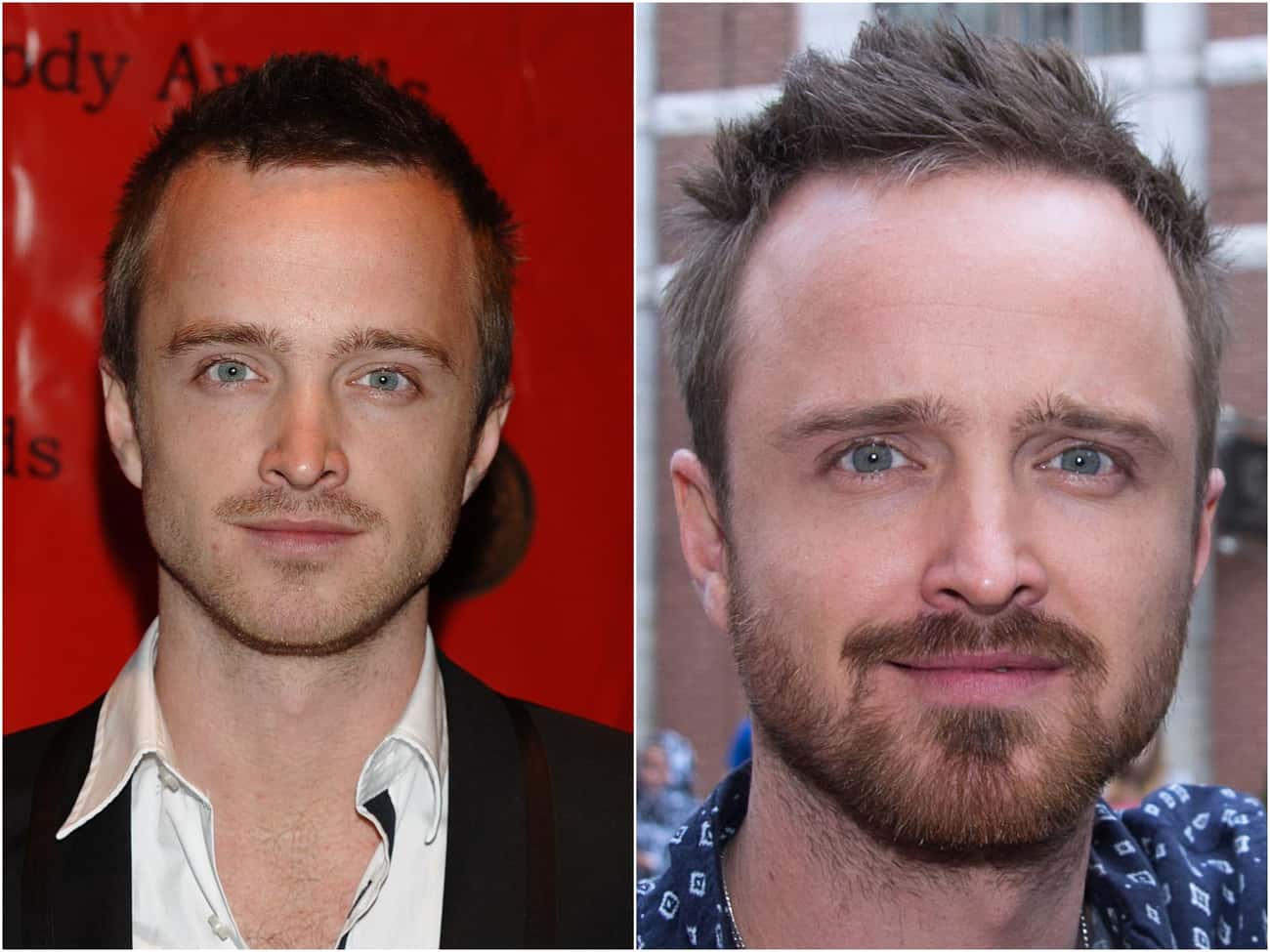Actors With and Without Facial Hair