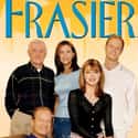 Kelsey Grammer, Jane Leeves, David Hyde Pierce   Frasier is an American sitcom that was broadcast on NBC for eleven seasons, premiering on September 16, 1993, and concluding on May 13, 2004.