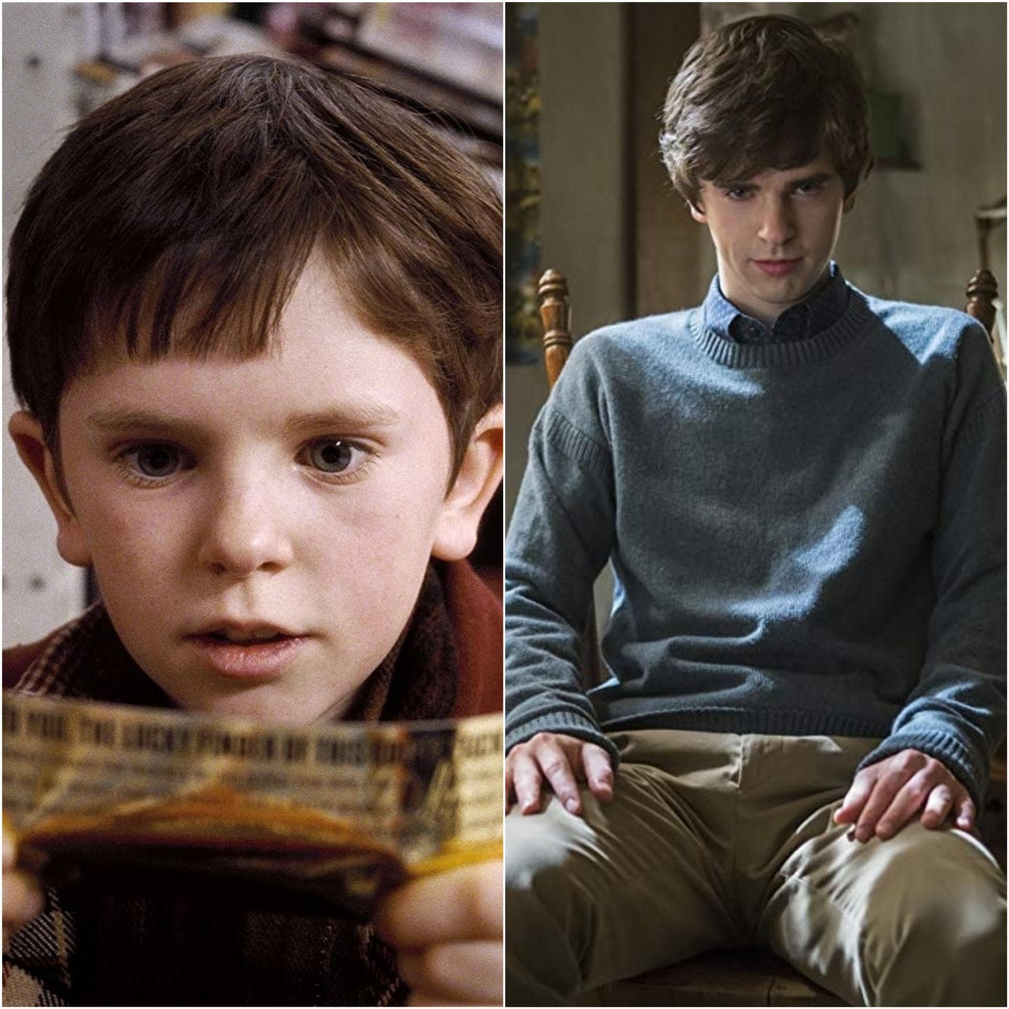 Freddie Highmore - 'Charlie and the Chocolate Factory' Vs. 'Bates Motel'