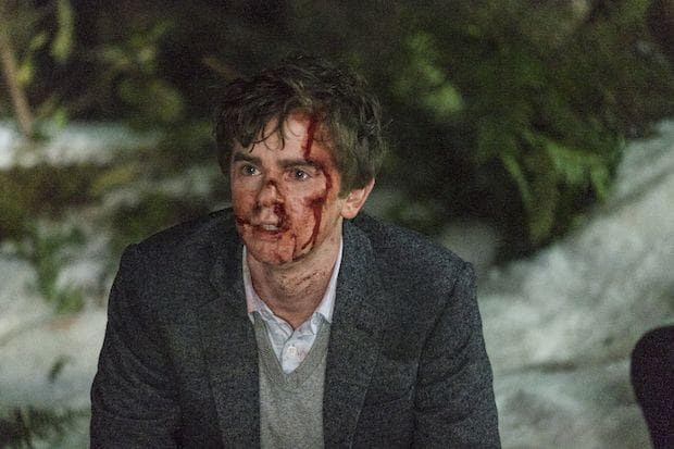 Freddie Highmore In 'Bates Motel'