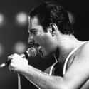 Freddie Mercury on Random Best Frontmen in Rock