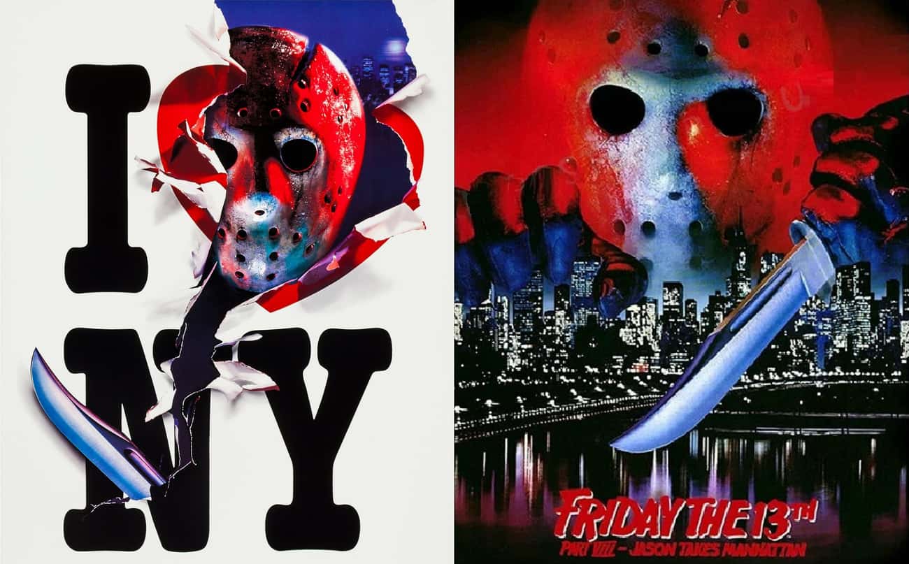 Jason Took Manhattan A Little Too Far For The 'Friday the 13th Part VIII' Poster