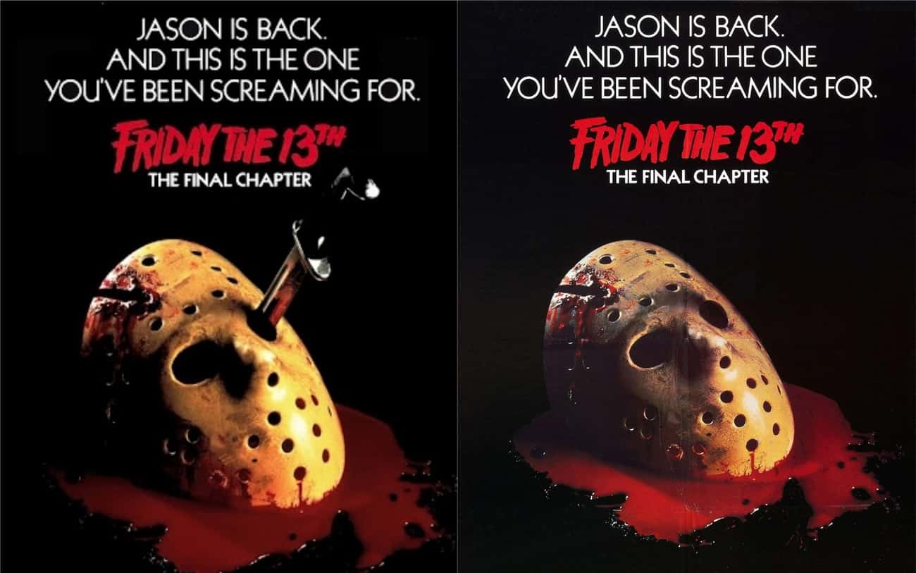 The Eye-Catching Original Poster For 'Friday the 13th: The Final Chapter'  