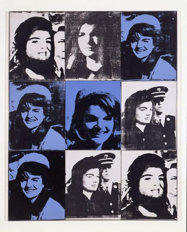 Andy Warhol, Jackie  1964 is listed (or ranked) 22 on the list Andy Warhol&#39;s Greatest Works Of Art