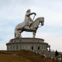 Genghis Khan is listed (or ranked) 38 on the list The Most Important Leaders in World History