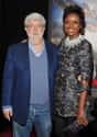 George Lucas on Random Famous White Men Who Have Been Married To Black Women