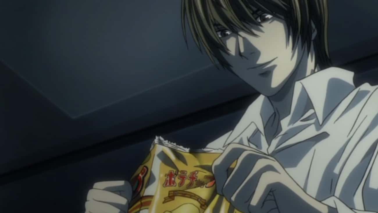 Yagami léger aime les collations salées dans « Death Note » 