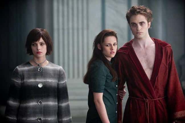 Ashely Greene in Twilight with Kristen and Pattinson