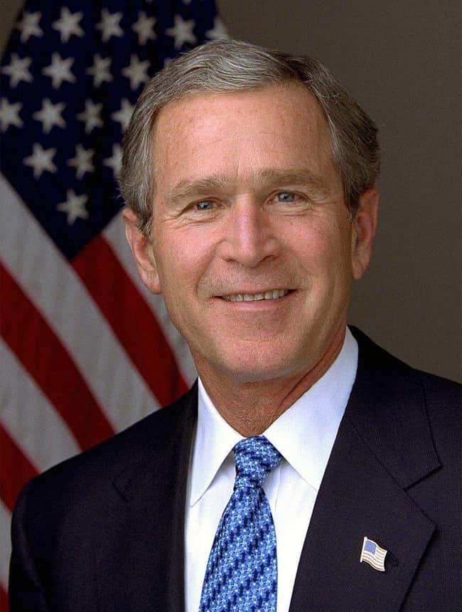 George W. Bush is listed (or ranked) 42 on the list Every U.S. President & Every Medical Problem They've Ever Had