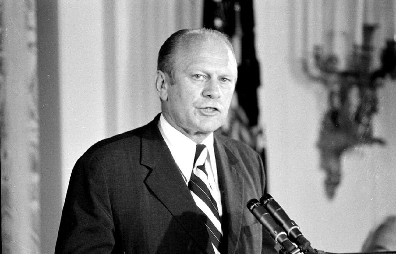 Gerald Ford Allegedly Had A Fling With A Suspected German Spy