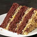 German chocolate cake on Random Type of Cak