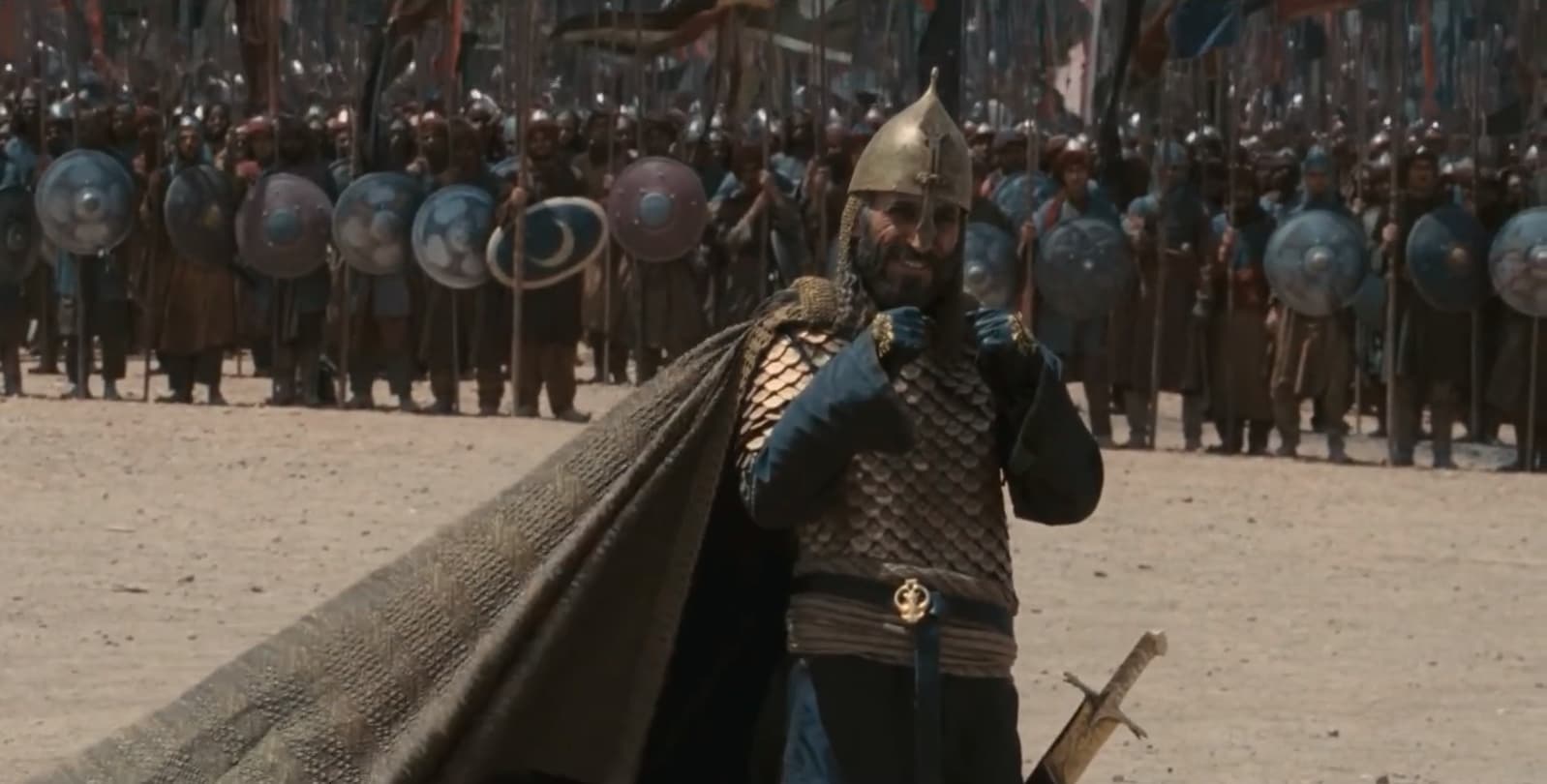 Ghassan Massoud As Saladin In 'Kingdom Of Heaven'