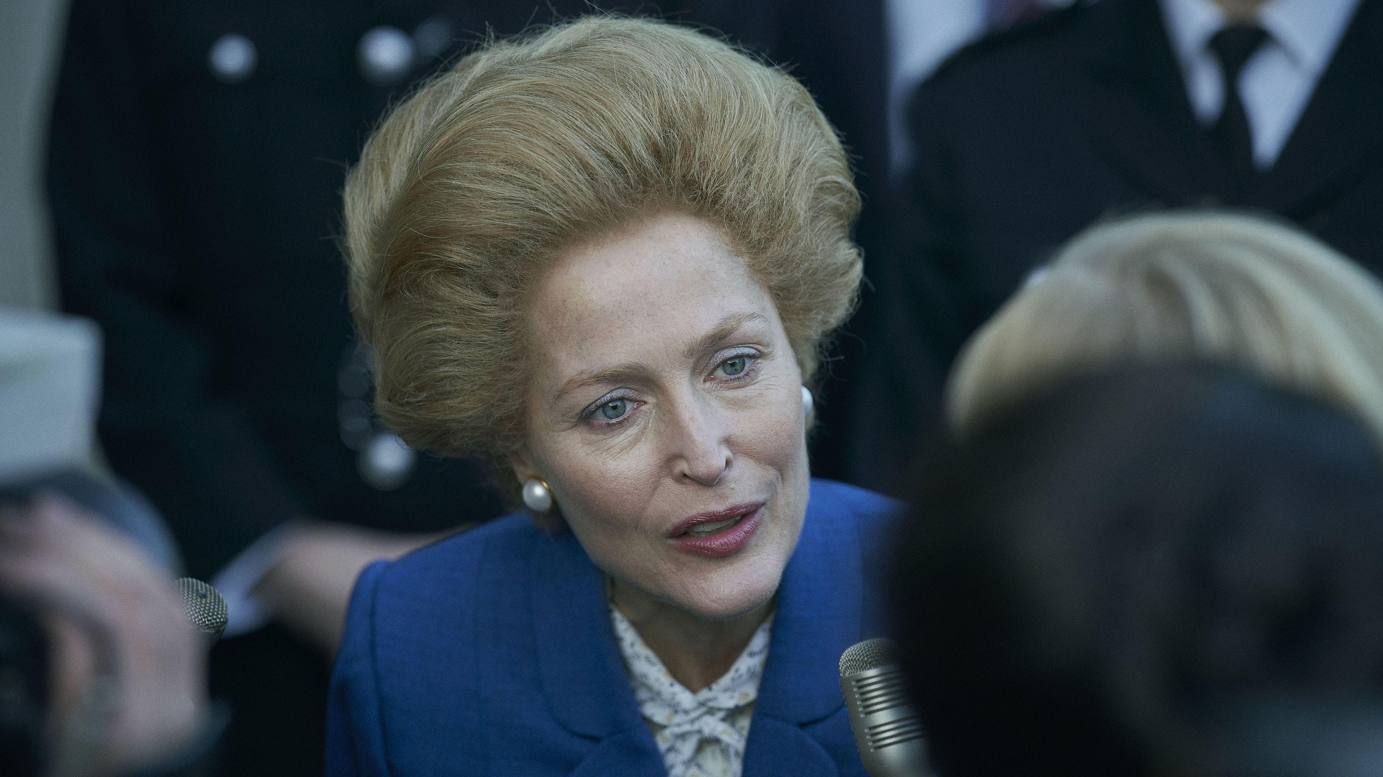 Gillian Anderson As Margaret Thatcher In 'The Crown'
