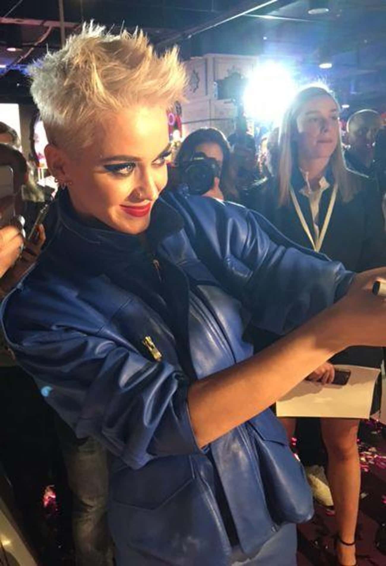 Katy Perry Carries Locks Of Taylor Swift And Miley Cyrus' Hair