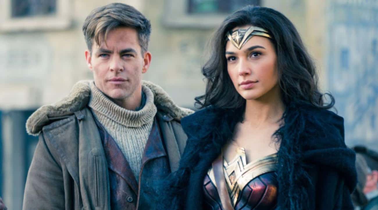Wonder Woman And Steve Trevor In 'Wonder Woman'