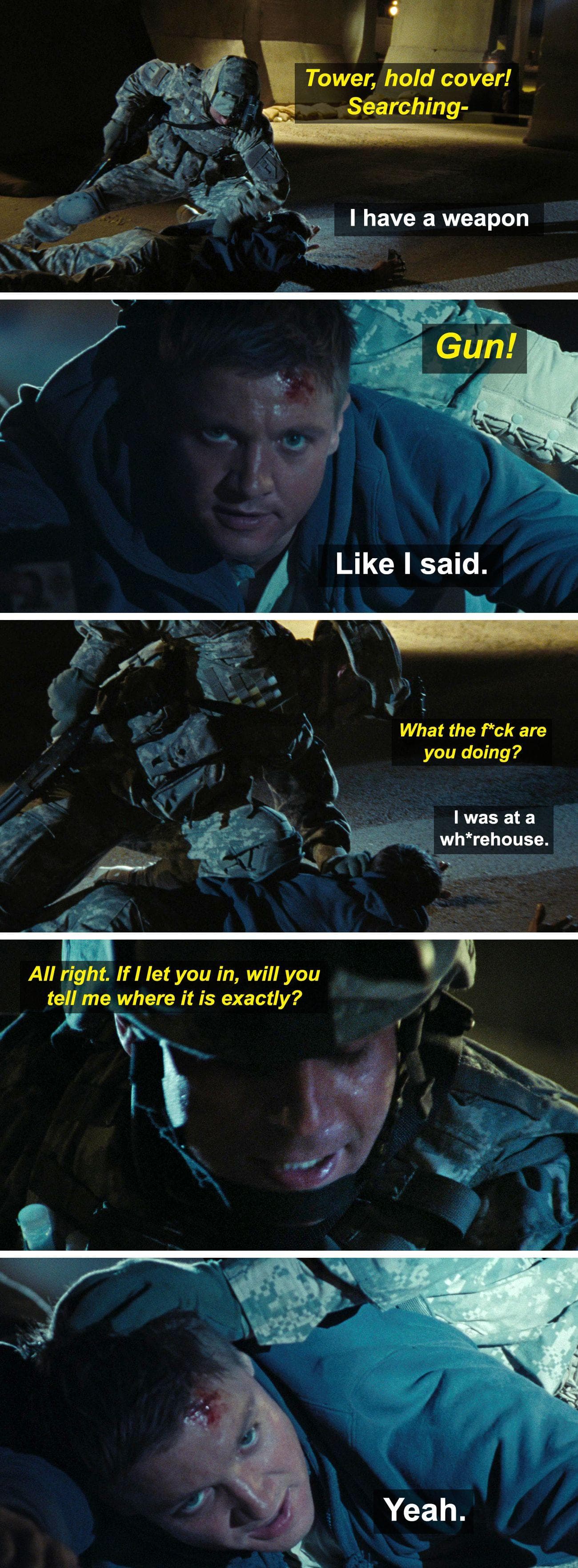 Funny Moments In Serious War Films