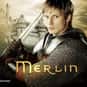 John Hurt, Colin Morgan, Bradley James   Merlin is a British fantasy-adventure television programme, created by Julian Jones, Jake Michie, Julian Murphy and Johnny Capps and starring Colin Morgan in the title role.