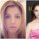 Anna Kendrick on Random Photos Of Celebrities With And Without Their Makeup