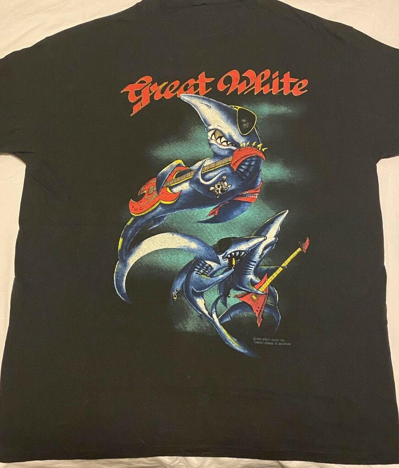 Rock Band T-Shirts From The 1980s