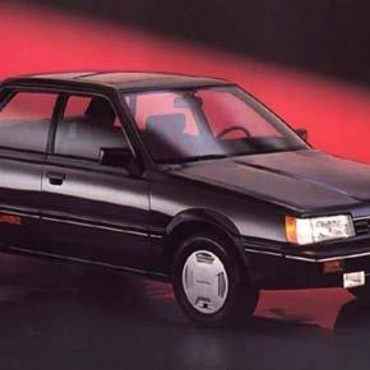 1987 Subaru Sedan Sedan