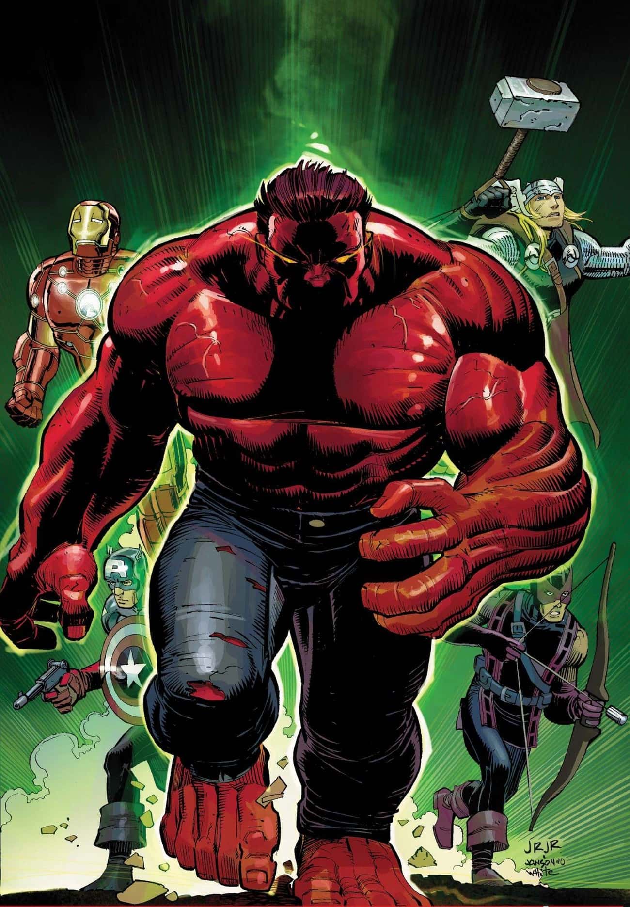 General Thaddeus 'Thunderbolt' Ross, As The Red Hulk