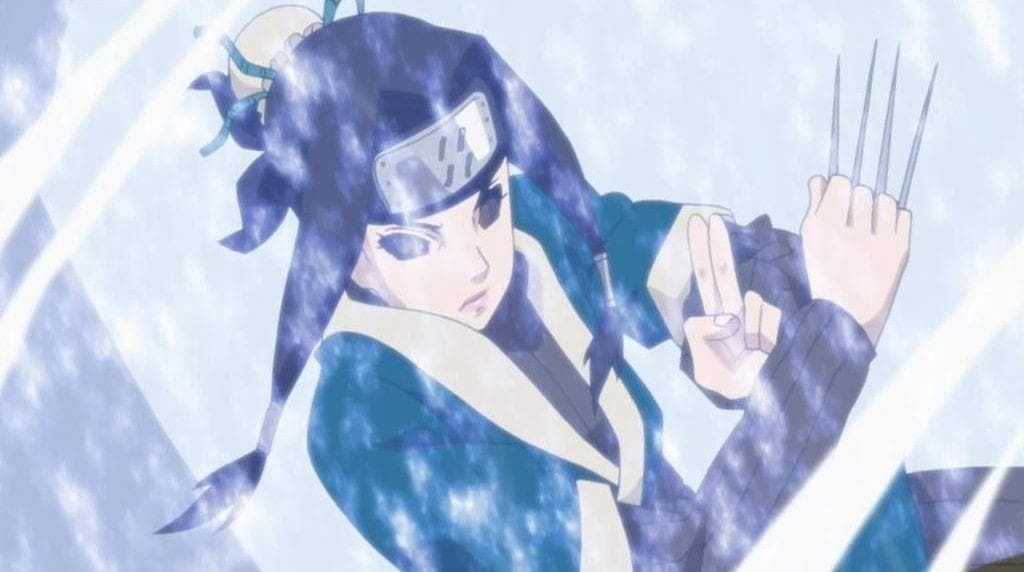 Kirigakure-Village Hidden In The Mist - 1.Ringo Ameyuri, wielder of  Kiba(Fang)-The Lightning Blade