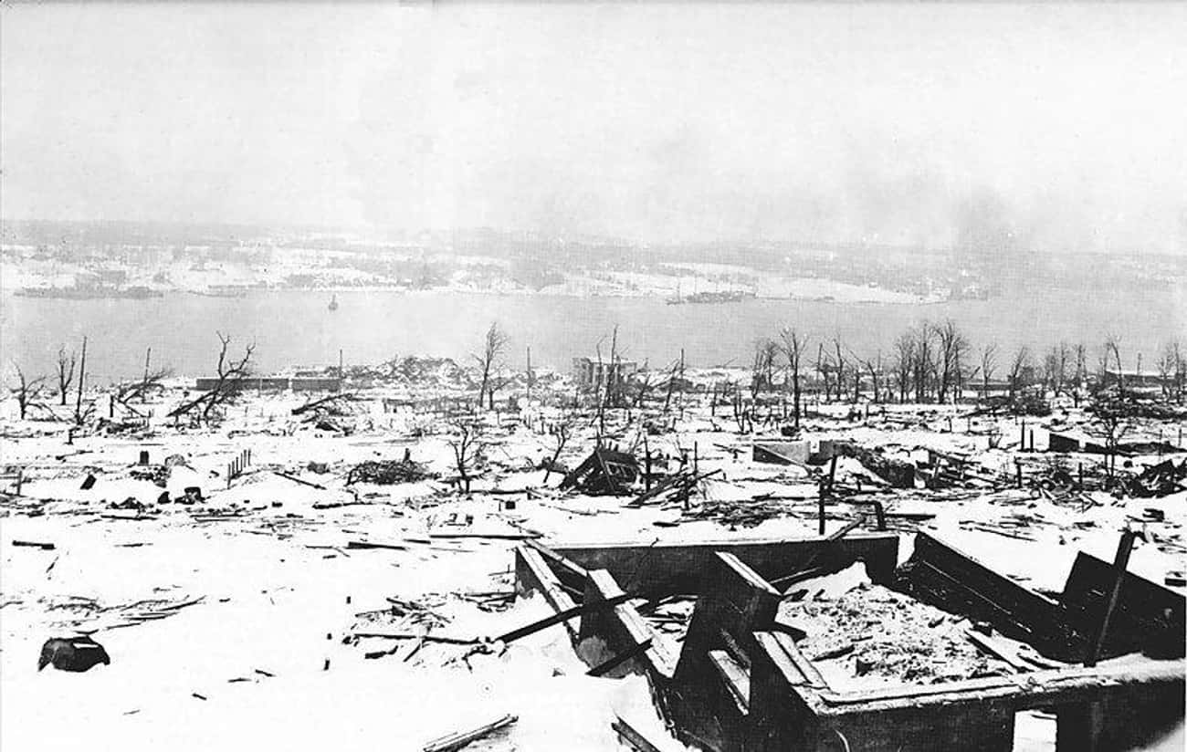 The Largest Man-Made Explosion In The Pre-Atomic Era Happened In Canada In 1917 