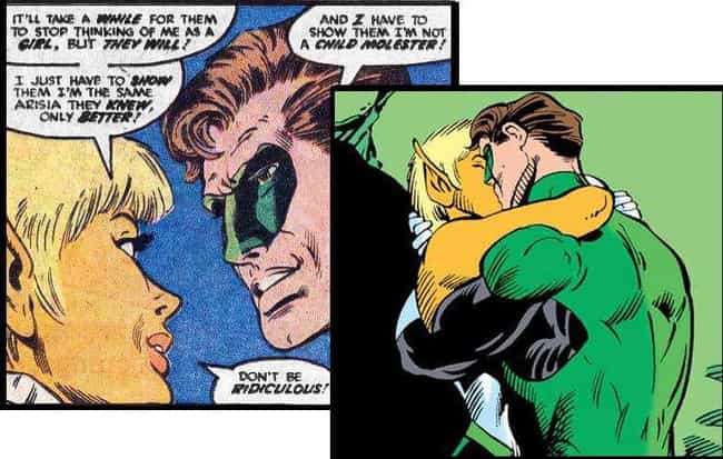 Hal Jordan Gets Intimate With A Teenager