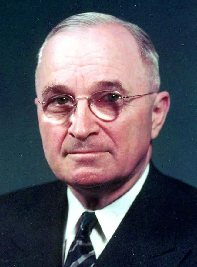 Harry S. Truman is listed (or ranked) 32 on the list Every U.S. President & Every Medical Problem They've Ever Had