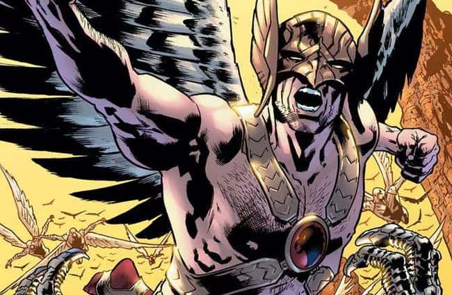 10. In 1940, Hawkman first appeared in Flash Comics #1, making him one of DC Comics' oldest heroes. Over the past 80 years, his iconic costumes have become iconic. It's just that under that harness, he should be wearing a shirt! There's something about metal on skin that doesn't seem right.