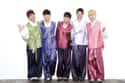 SHINee on Random Kpop Idols Dressed in Hanbok