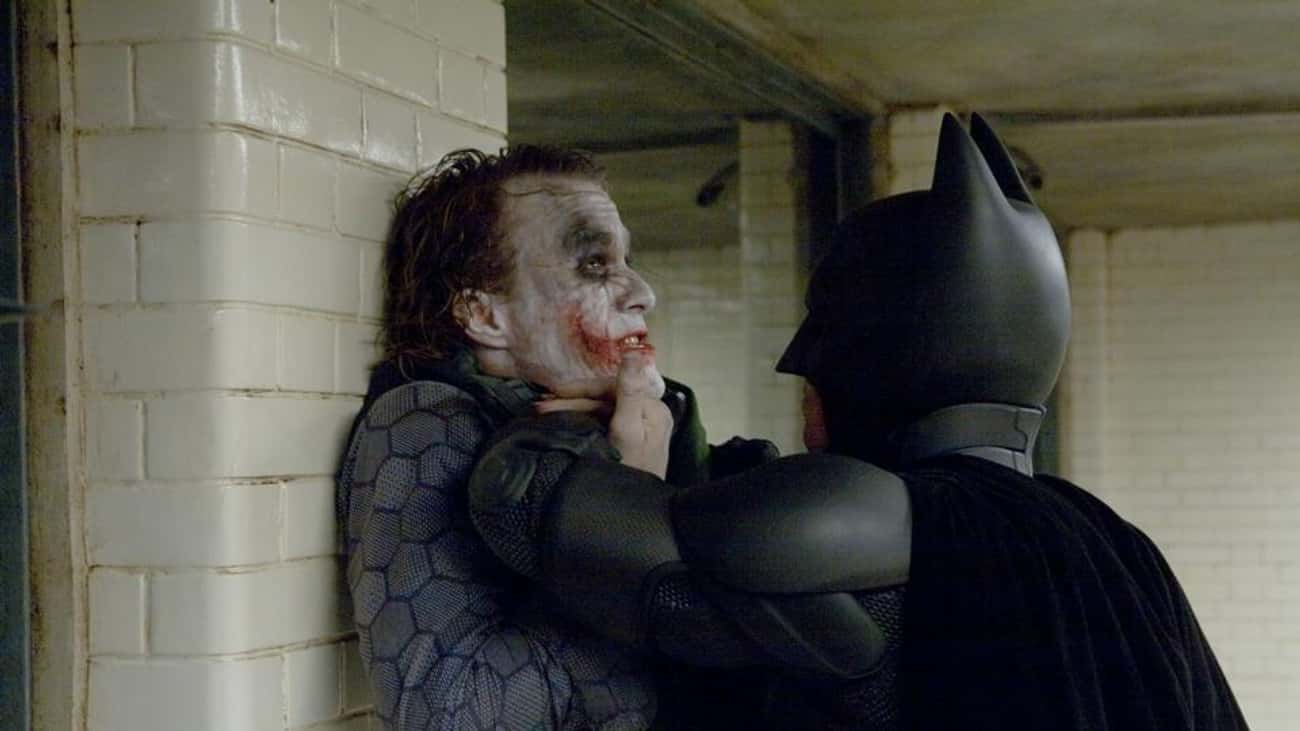 Christian Bale Said Heath Ledger Embraced Being The Joker So Completely That He Broke Tiles