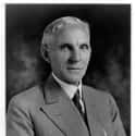 Dec. at 84 (1863-1947)   Henry Ford was an American industrialist, the founder of the Ford Motor Company, and sponsor of the development of the assembly line technique of mass production.