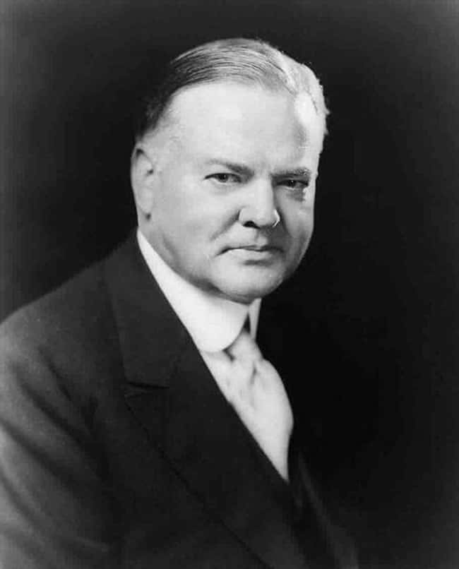 Herbert Hoover is listed (or ranked) 30 on the list Every U.S. President & Every Medical Problem They've Ever Had