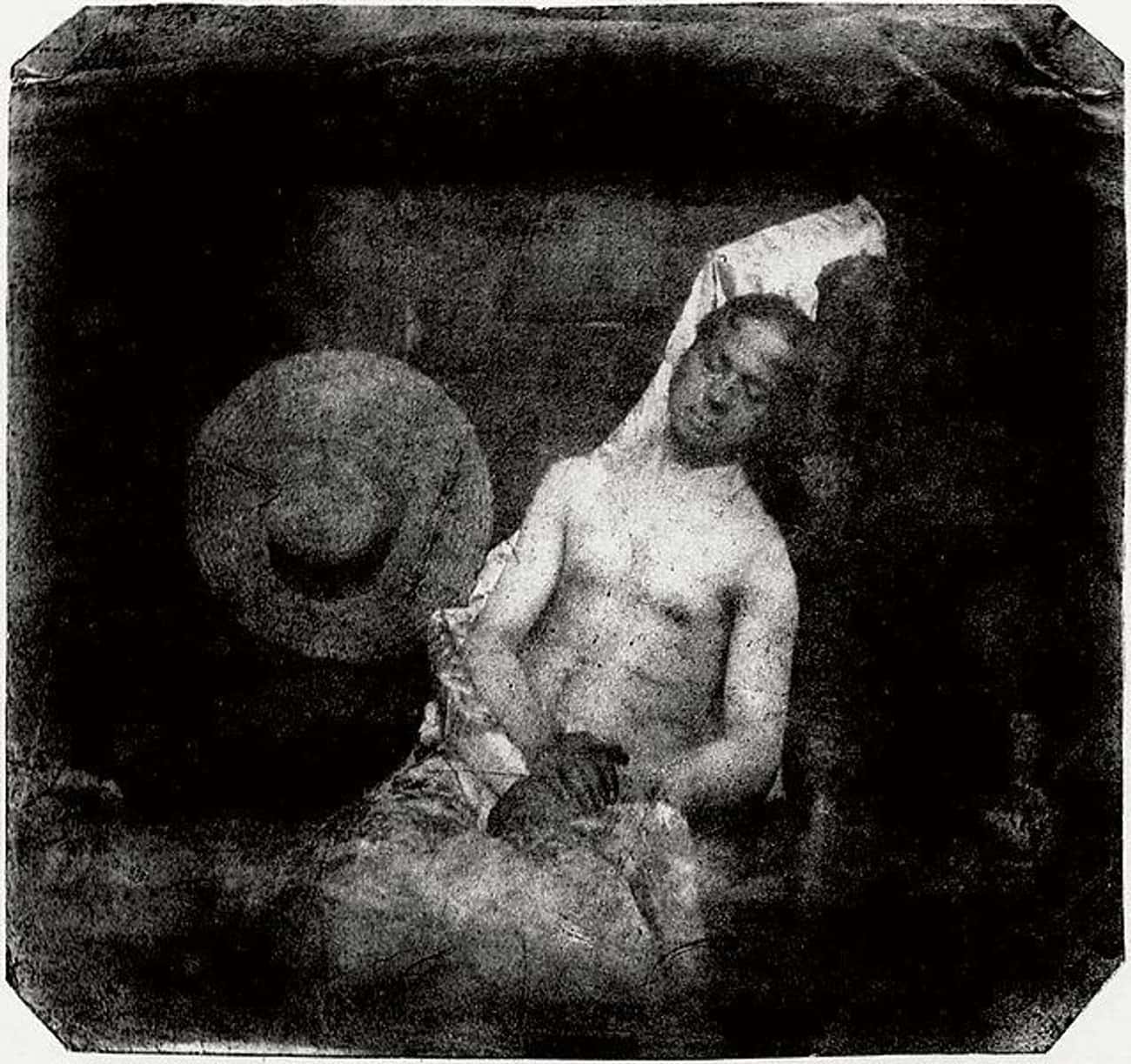 1840: 'Self-Portrait as a Drowned Man' By Hippolyte Bayard 