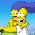 Homer Simpson on Random Most Mismatched TV Couples