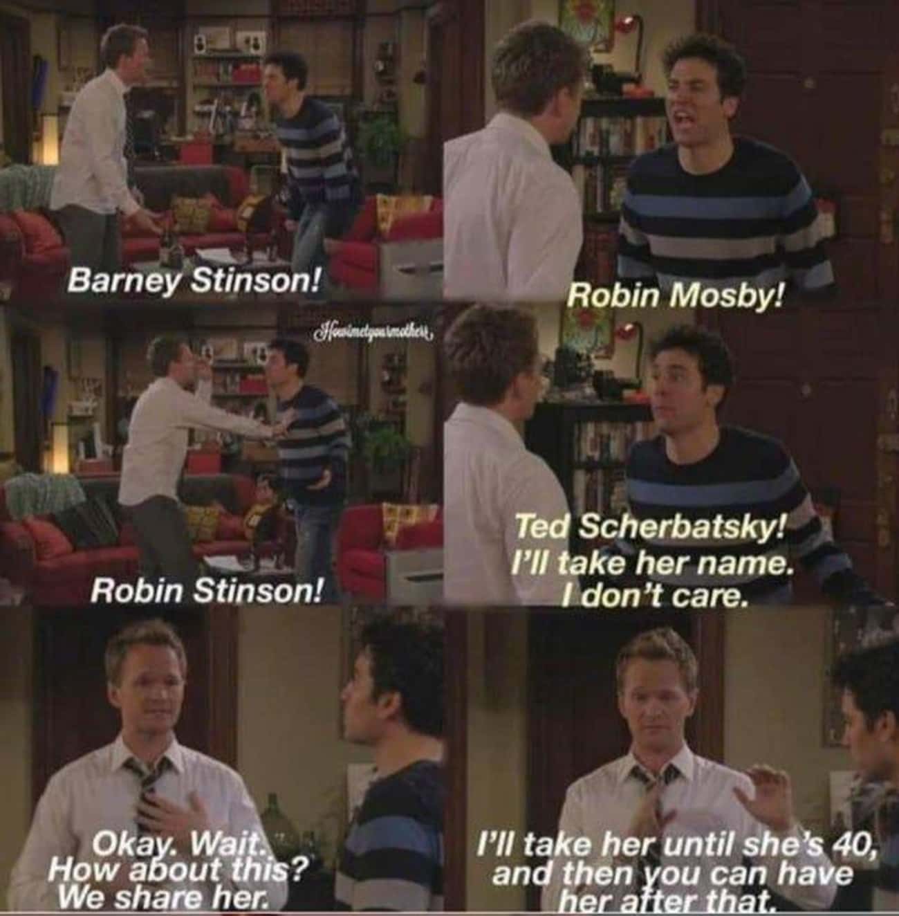 That Robin Would First Marry Barney Then Move On To Ted In 'How I Met Your Mother'