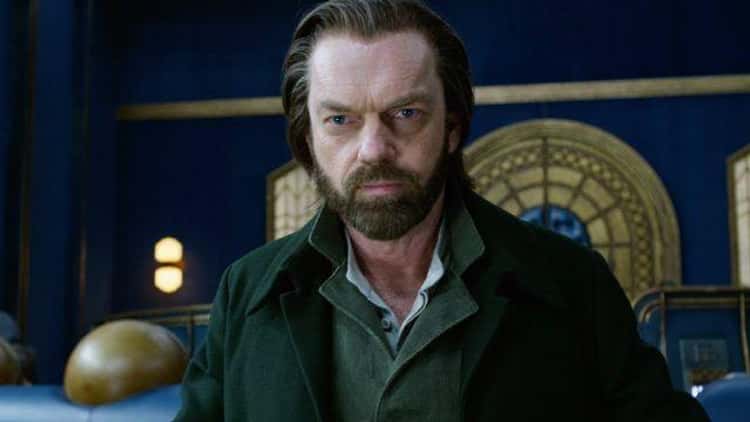 Hugo Weaving on the cut Mortal Engines line that made his