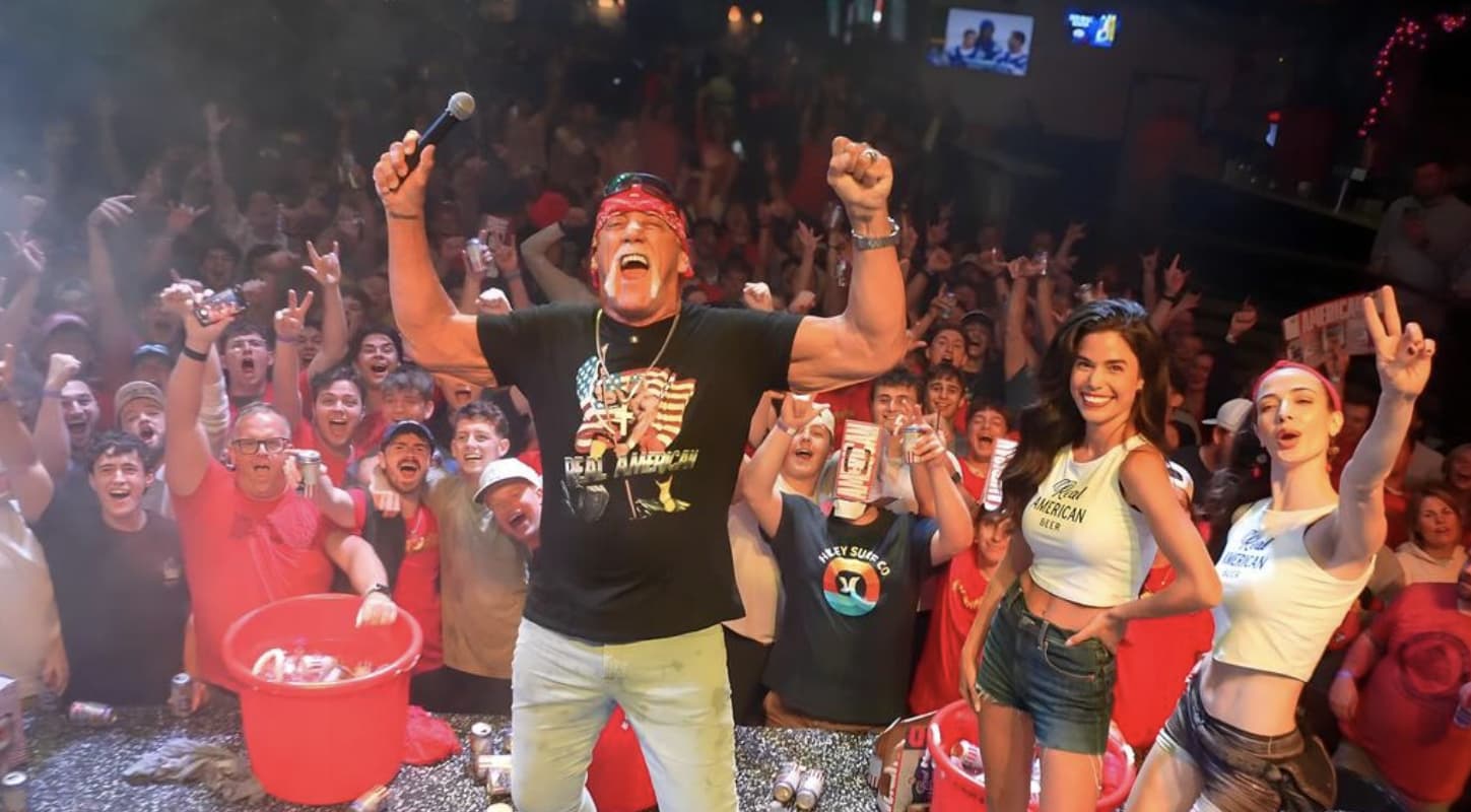 Hulk Hogan Threatened To Bodyslam 2024 Presidential Candidate Kamala Harris And Mocked Her Heritage While Promoting His Beer