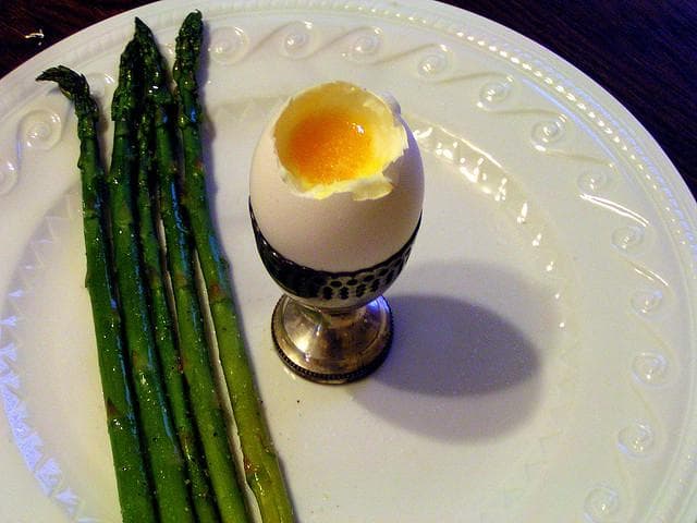 Soft boiled egg on Random Best Things to Put in Ramen
