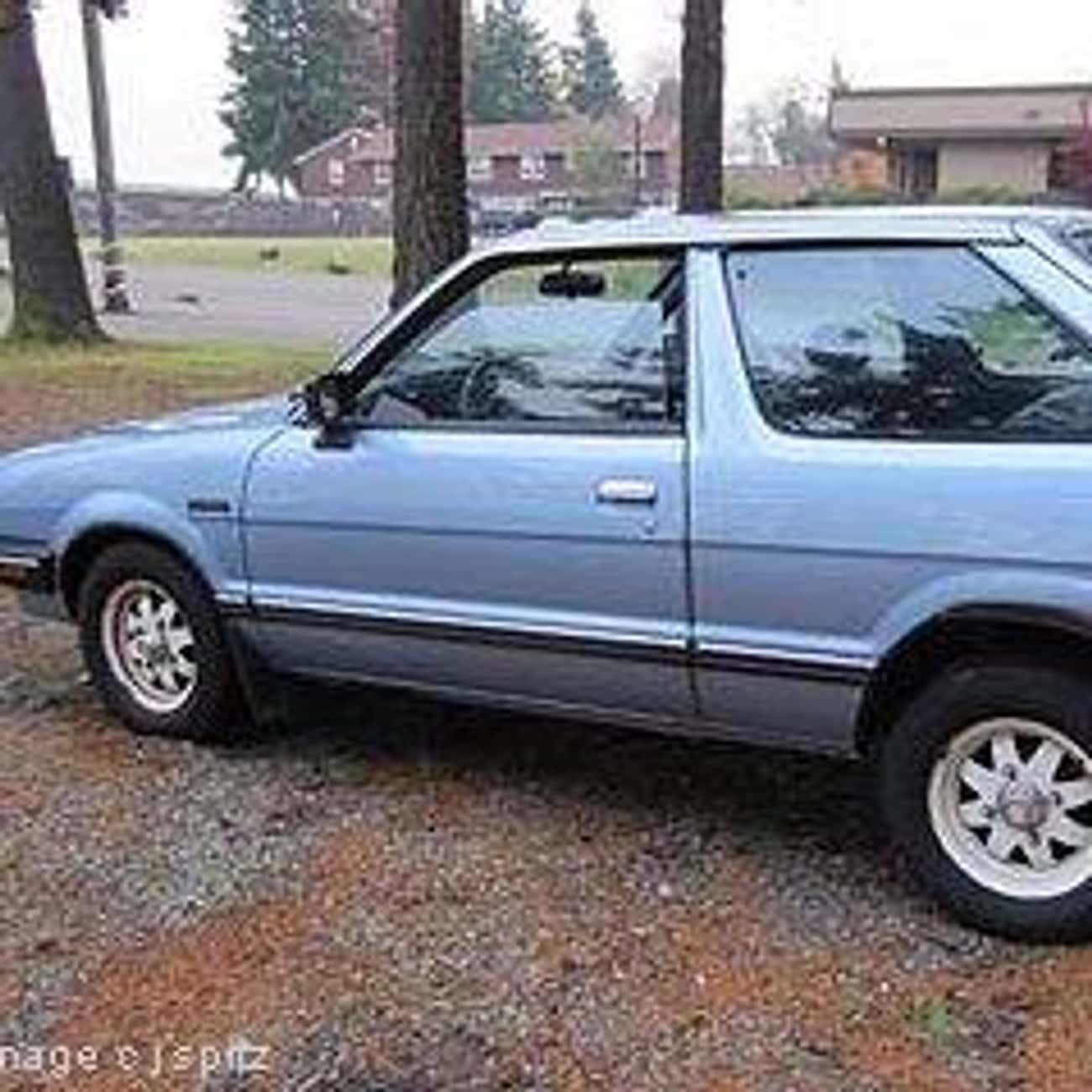 1987 Subaru Sedan 3 Door Sedan 4WD Turbo