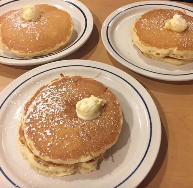 IHOP is listed (or ranked) 13 on the list 40 Epic Things You Can Do For Free On Your Birthday