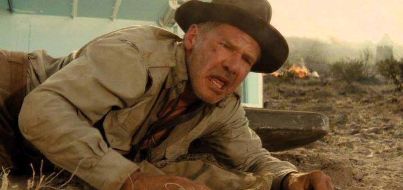 'Indiana Jones and the Kingdom of the Crystal Skull' - When Indy Survives A Nuke By Hiding In A Fridge