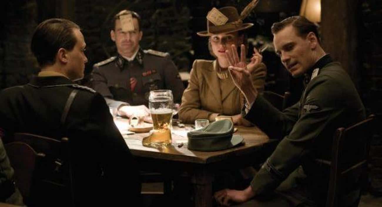 Archie Hicox Using The Wrong 'Three' Hand Gesture In 'Inglourious Basterds' 